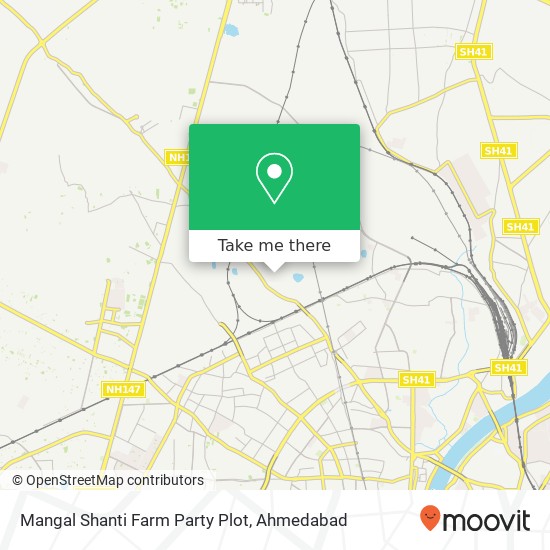 Mangal Shanti Farm Party Plot map