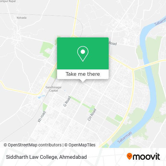 Siddharth Law College map