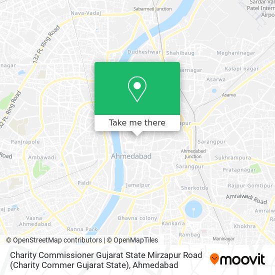 Charity Commissioner Gujarat State Mirzapur Road (Charity Commer Gujarat State) map