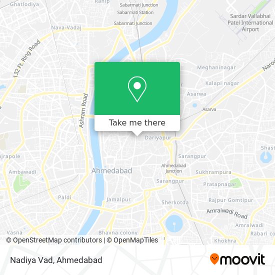 Nadiya Vad map