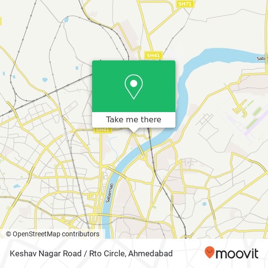 Keshav Nagar Road / Rto Circle map