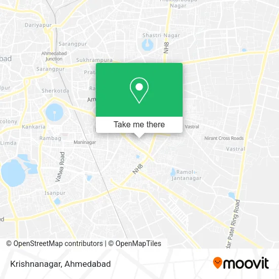 Krishnanagar map