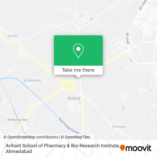 Arihant School of Pharmacy & Bio-Research Institute map