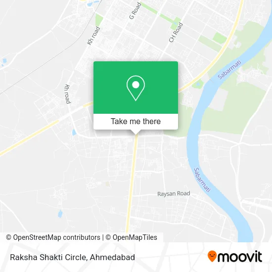 Raksha Shakti Circle map