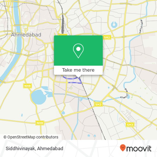 Siddhivinayak map