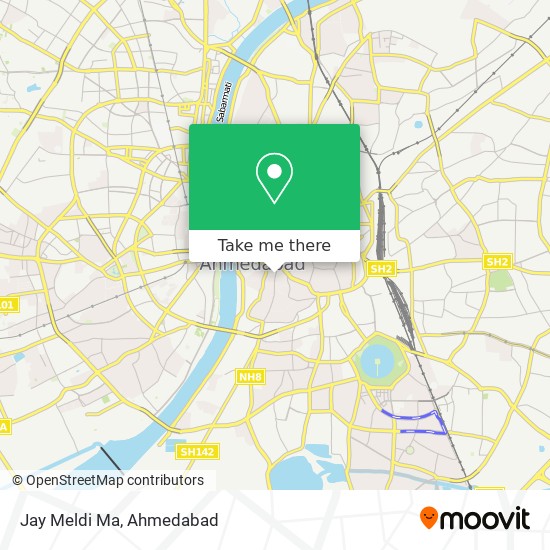 Jay Meldi Ma map
