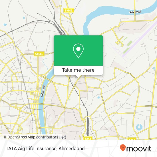 TATA Aig Life Insurance map