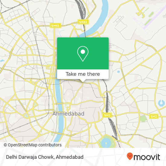 Delhi Darwaja Chowk map