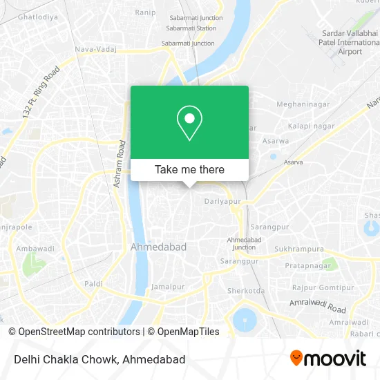 Delhi Chakla Chowk map