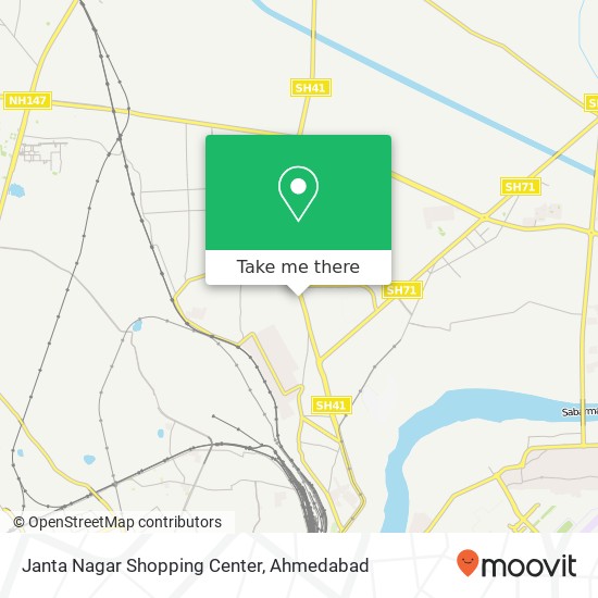 Janta Nagar Shopping Center map