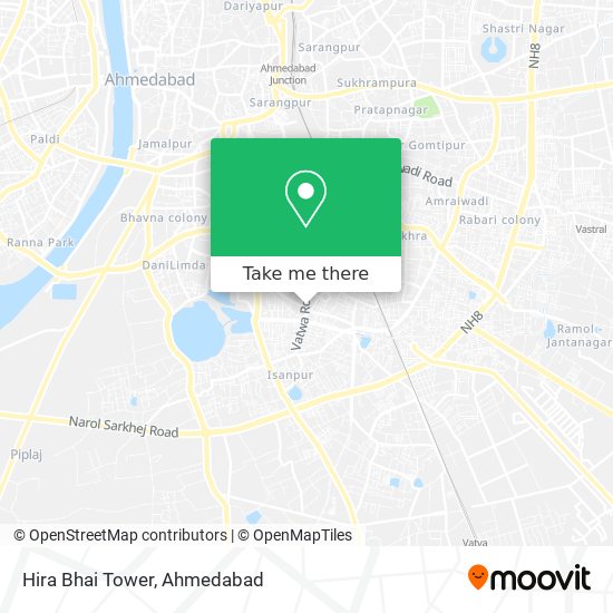 Hira Bhai Tower map