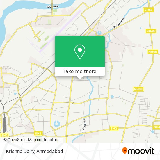 Krishna Dairy map