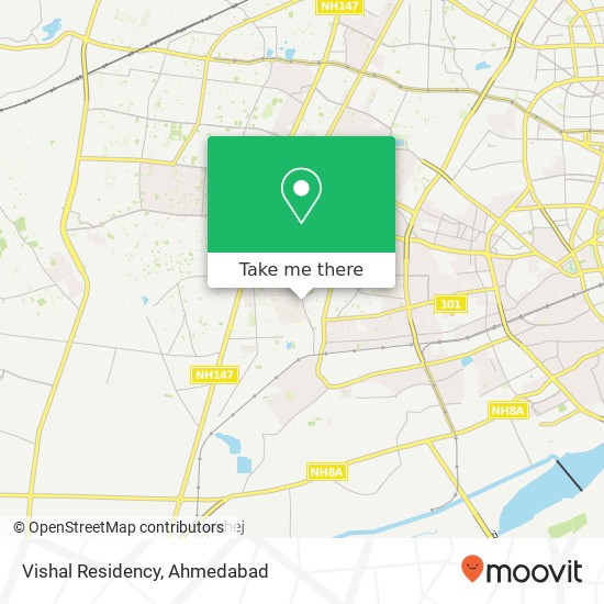 Vishal Residency map