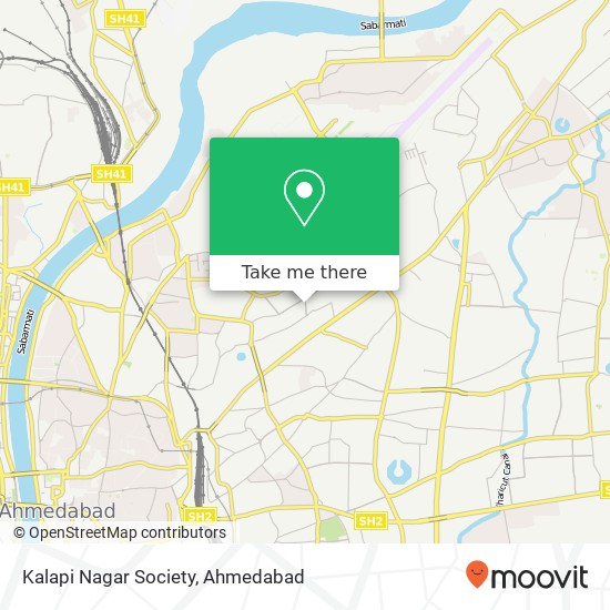 Kalapi Nagar Society map