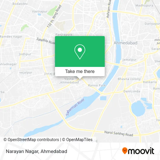 Narayan Nagar map