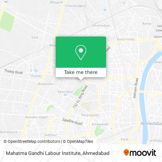 Mahatma Gandhi Labour Institute map