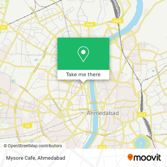 Mysore Cafe map