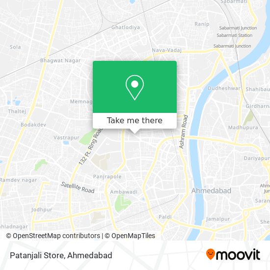 Patanjali Store map