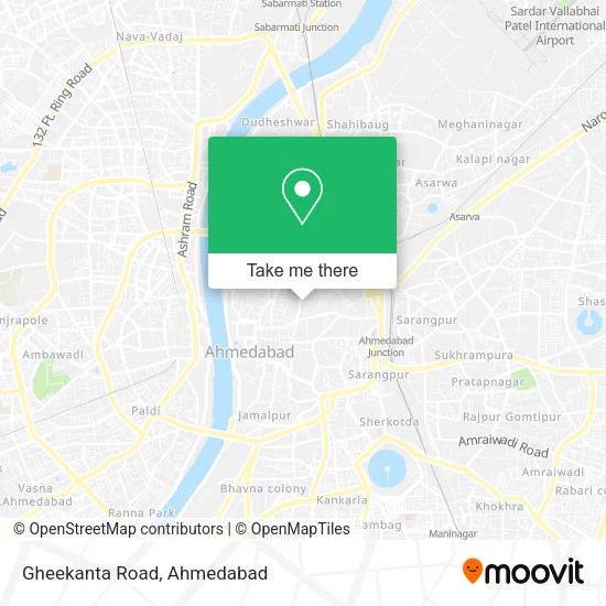 Gheekanta Road map