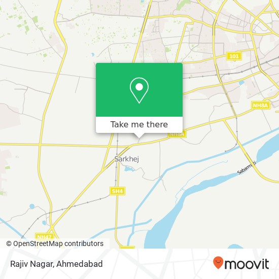 Rajiv Nagar map
