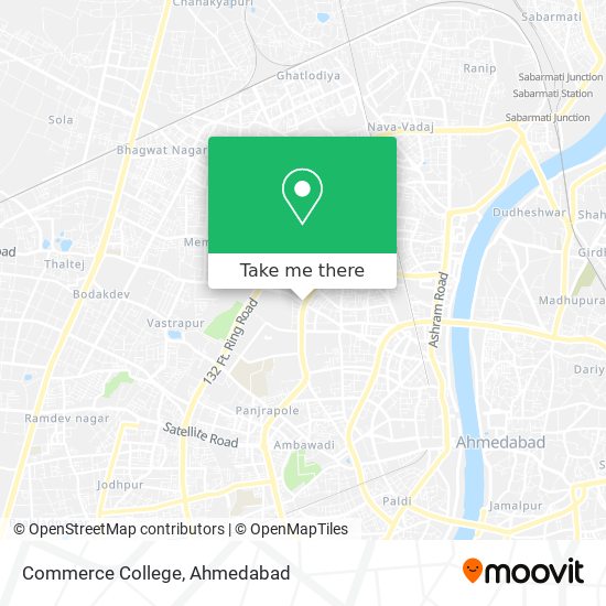 Commerce College map