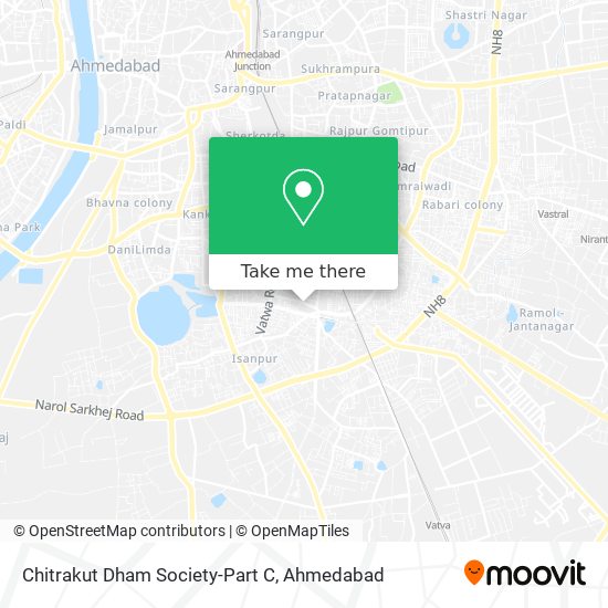 Chitrakut Dham Society-Part C map
