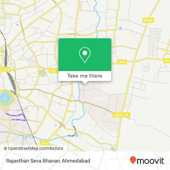 Rajasthan Seva Bhavan map