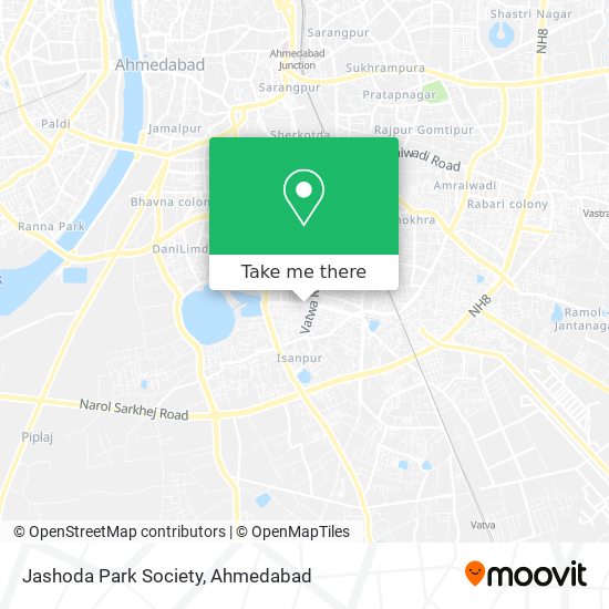 Jashoda Park Society map