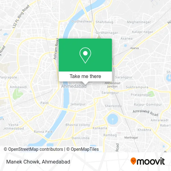 Manek Chowk map
