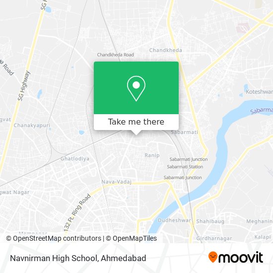 Navnirman High School map