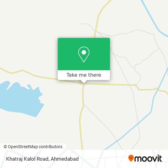 Khatraj Kalol Road map