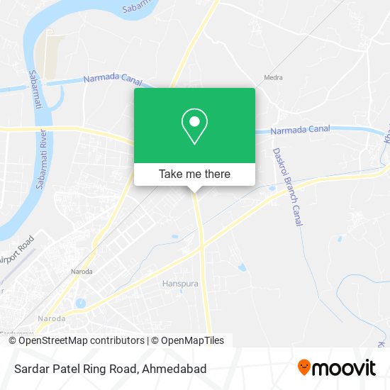 Sardar Patel Ring Road map