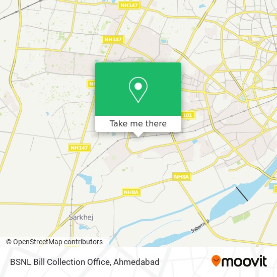 BSNL Bill Collection Office map