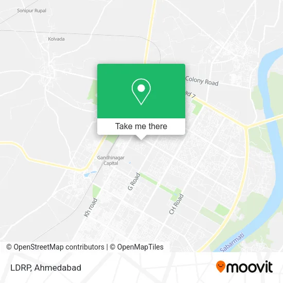 LDRP map