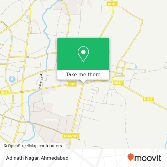 Adinath Nagar map