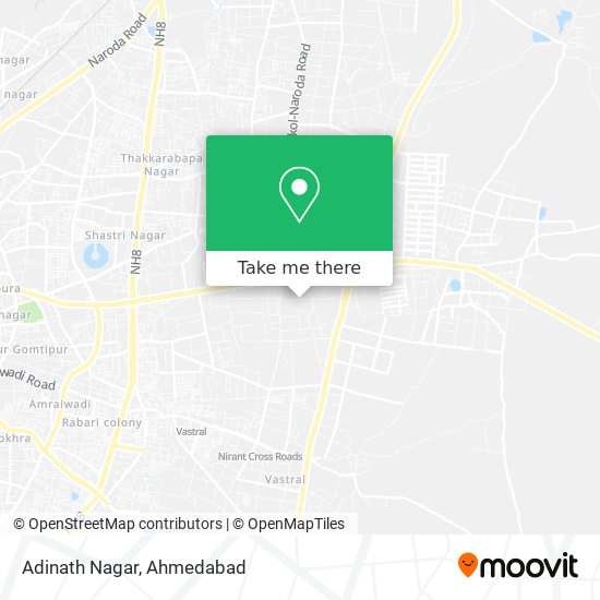 Adinath Nagar map