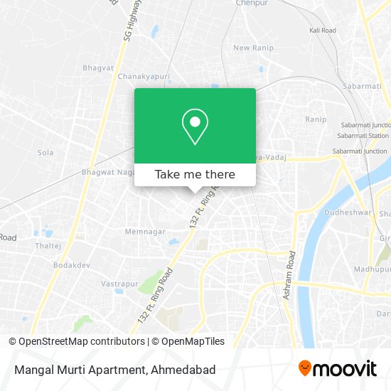 Mangal Murti Apartment map