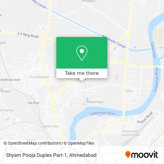 Shyam Pooja Duplex Part-1 map