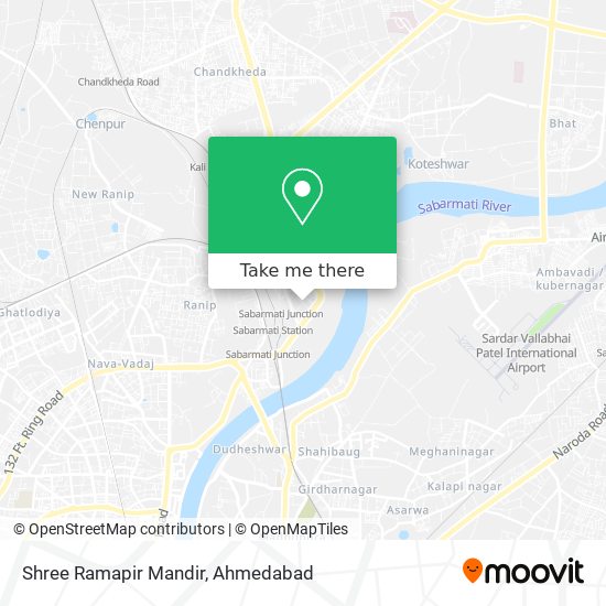 Shree Ramapir Mandir map