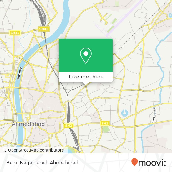 Bapu Nagar Road map