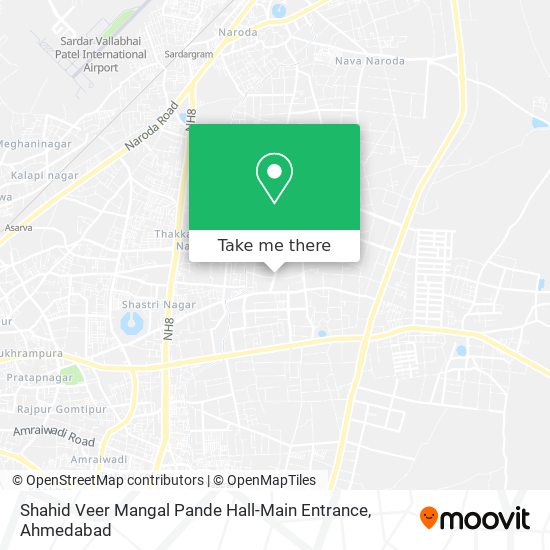 Shahid Veer Mangal Pande Hall-Main Entrance map
