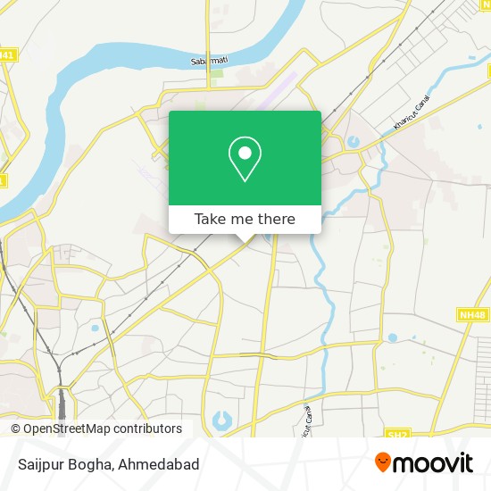 Saijpur Bogha map