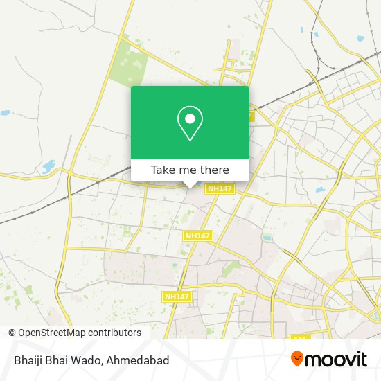Bhaiji Bhai Wado map