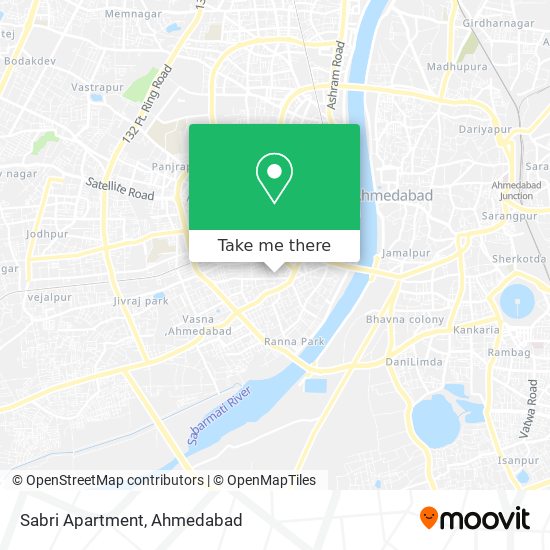 Sabri Apartment map