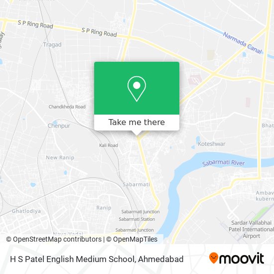 H S Patel English Medium School map