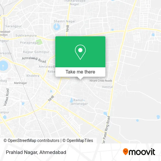 Prahlad Nagar map
