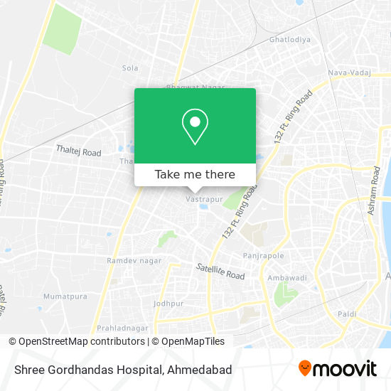 Shree Gordhandas Hospital map