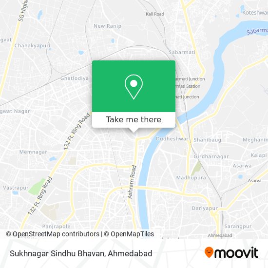 Sukhnagar Sindhu Bhavan map