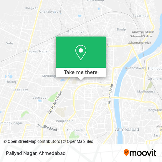 Paliyad Nagar map