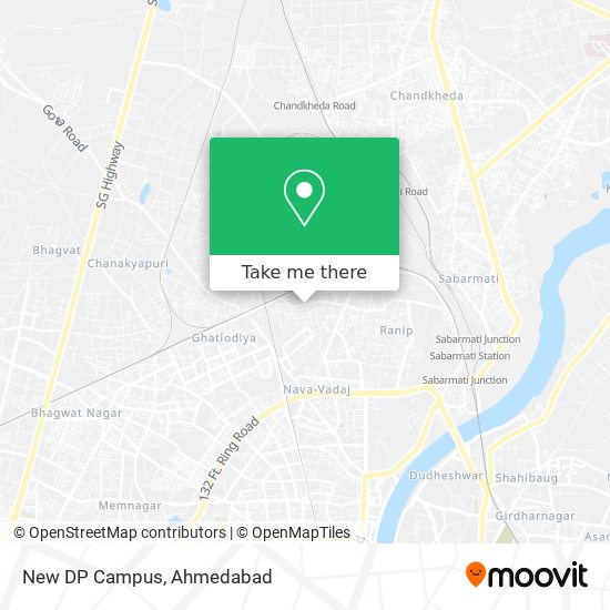 New DP Campus map